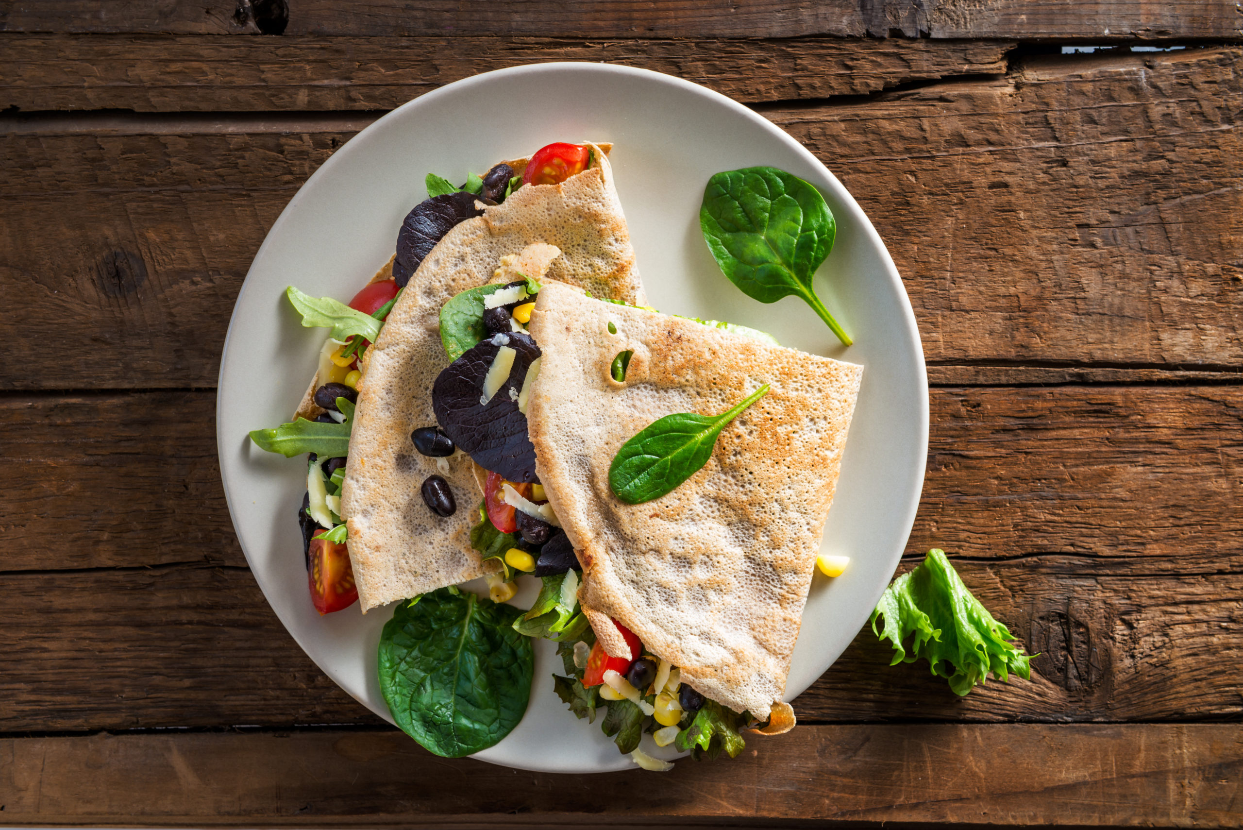 Cook and Workout, Veggie Quesadilla Recipe